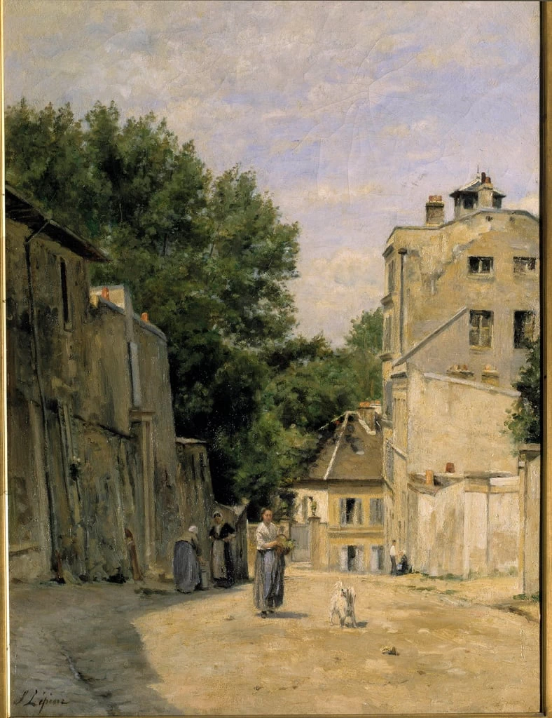Montmartre, rue Saint Vincent - Museo D'Orsay, Parigi
